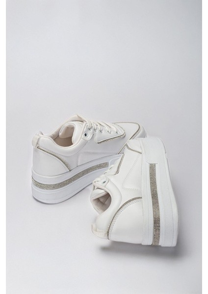 Kadın Günlük Tabanı Taşlı Rahat Kalıp Yürüyüş ve Ortopedik Spor Ayakkabı fırsatları