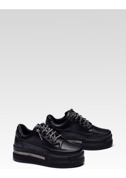 Kadın Günlük Yüksek Taban Taşlı Rahat Kalıp Yürüyüş ve Ortopedik Spor Ayakkabı fırsatları