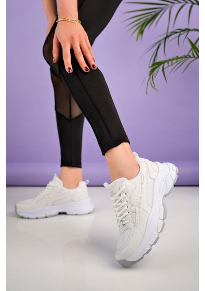 Kadın Günlük Ortopedik Taban Rahat Konforlu Yürüyüş Gezi Spor Ayakkabı