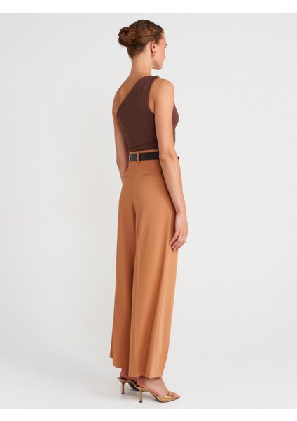 72149 Kemerli Çift Pilili Pantolon-A.kiremit fiyatları