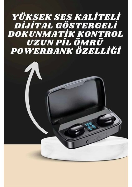 Yeni Nesil Akıllı Saat ve Bluetooth Kulaklık Kampanyası Dokunmatik Kare 7 Kordonlu