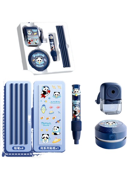 El Kalemtıraşı Kırtasiye Seti (Yurt Dışından)