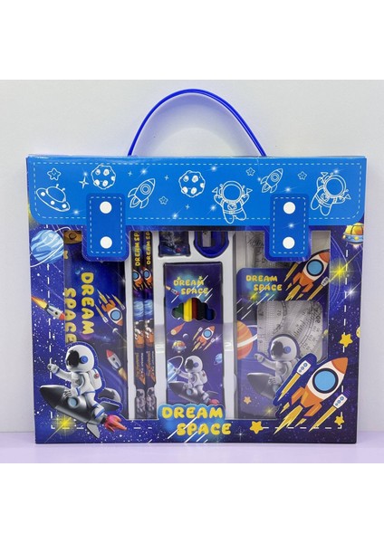 Karikatür Yaratıcı Altı Parçalı Kırtasiye Seti (Yurt Dışından)