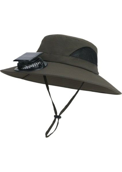 Yazlık Açık Hava Dağcılık Şapkası Balıkçılık Güneş Kremi Klima Balıkçı Erkek Şapkası Için Yeni Güneş Fanı Şapkası (Yurt Dışından)