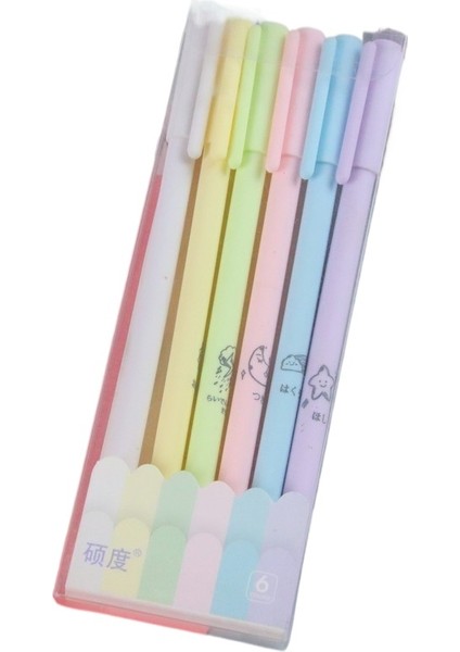 Yaratıcı Kırtasiye Öğrenci Su Kalemi Seti 6 Paket (Yurt Dışından)