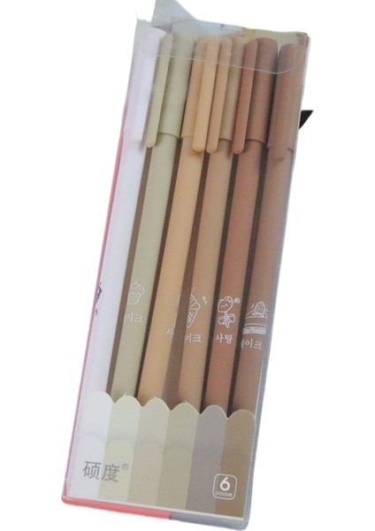 Yaratıcı Kırtasiye Öğrenci Su Kalemi Seti 6 Paket (Yurt Dışından)