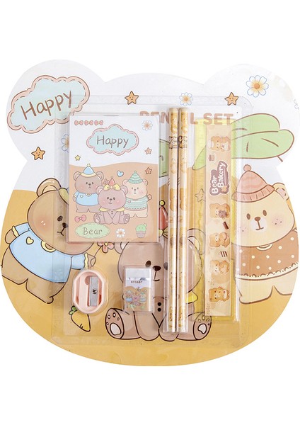 Kırtasiye Seti Altı Parçalı (Yurt Dışından)