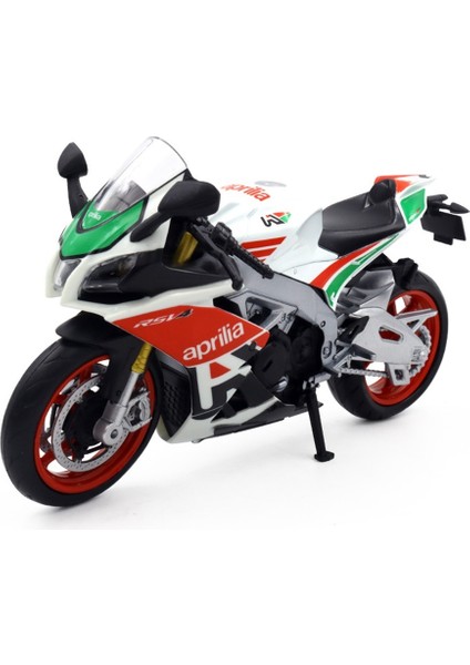 1:12 Simülasyon Aprilia Motosiklet Modeli Rsv4 Motosiklet Koleksiyonu Süsleri Alaşımlı Amortisör Oyuncak (Yurt Dışından)