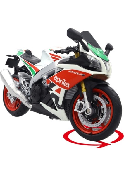 1:12 Simülasyon Aprilia Motosiklet Modeli Rsv4 Motosiklet Koleksiyonu Süsleri Alaşımlı Amortisör Oyuncak (Yurt Dışından) fiyatları