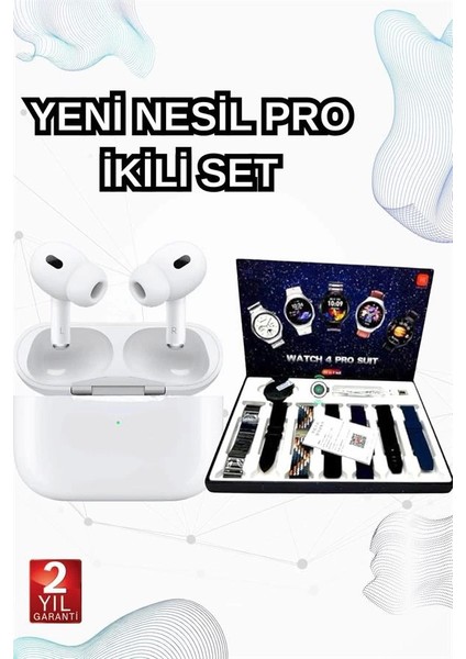 2025 Model Akıllı Saat ve Yeni Nesil Pro Bluetooth Kulaklık Anc Özelliği fiyatları