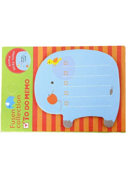 Karikatür Hayvanat Bahçesi Hayvan Parkı Koparılabilir Not Defteri (Yurt Dışından)