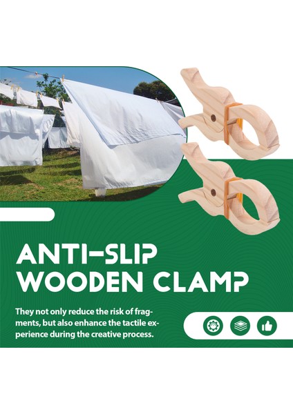6 Adet Ahşap Oyun Klips El Yapımı Dev Klips Oyuncaklar Perdeler Için Ahşap Klipler, Dolaplar, Balkon, Yaratıcı Ahşap Klipler (Yurt Dışından) fırsatları