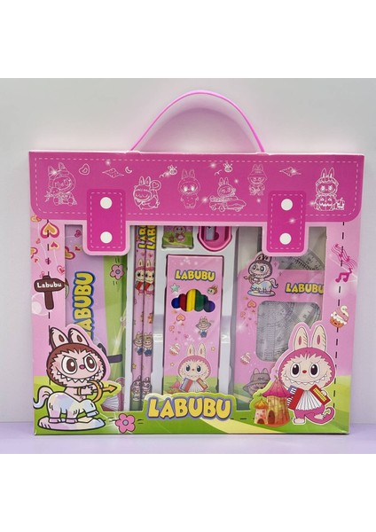 Karikatür Yaratıcı Altı Parçalı Kırtasiye Seti (Yurt Dışından)