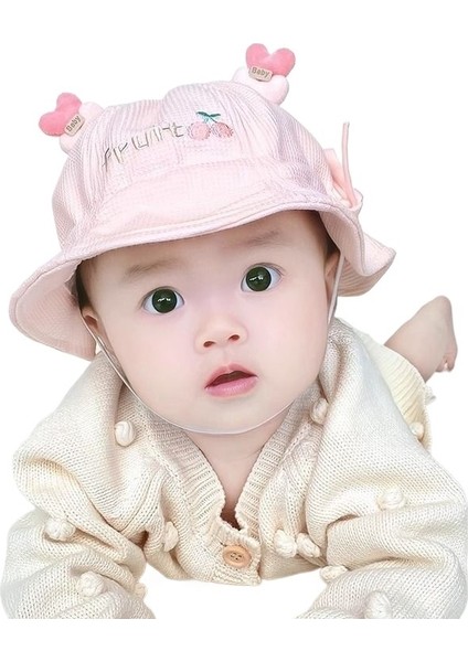 Bebek Şapkaları Ilkbahar ve Sonbahar Çocuk Balıkçı Şapkaları Sevimli Süper Sevimli Yenidoğan Bebek Güneş Koruması Erkek Kız Havza Şapka (Yurt Dışından) fiyatları