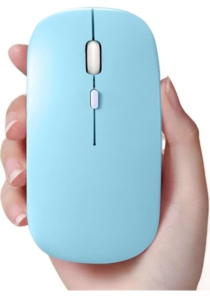 Apple Çift Modlu Bluetooth Fare Sessiz Kablosuz Şarjlı Cep Telefonu Tablet 2.4g Için Uygun Yeni Model (Yurt Dışından)