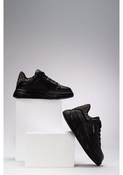 Kadın Günlük Taş Aksesuarlı Ortopedik Kaymaz Kırılmaz Taban Konforlu Ortopedik Sneakers Yürüyüş Spor