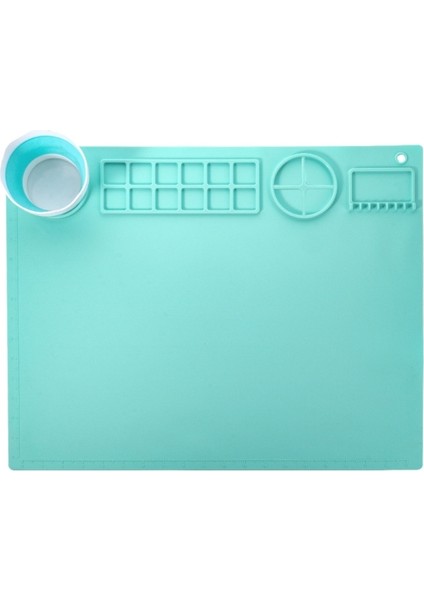 50X40CM Silikon Çift Kase Boyama Pedi (Yurt Dışından) fiyatları