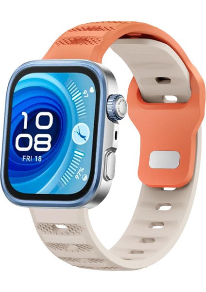 Huawei Watch Fit 4 / Fit 4 Pro / Fit 3 Için Silikon Kayış (Yurt Dışından)
