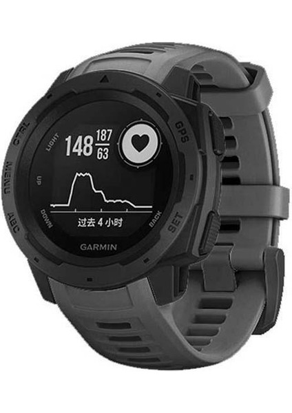 Silikon Saat Kayışı Garmin Instinct 22MM Için (Yurt Dışından)