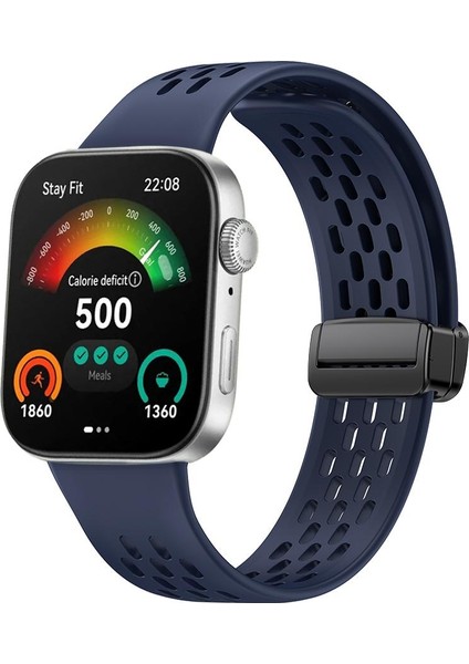 Huawei Watch Fit4 Pro / Fit4 / Fit3 için Silikon Kayış (Yurt Dışından)