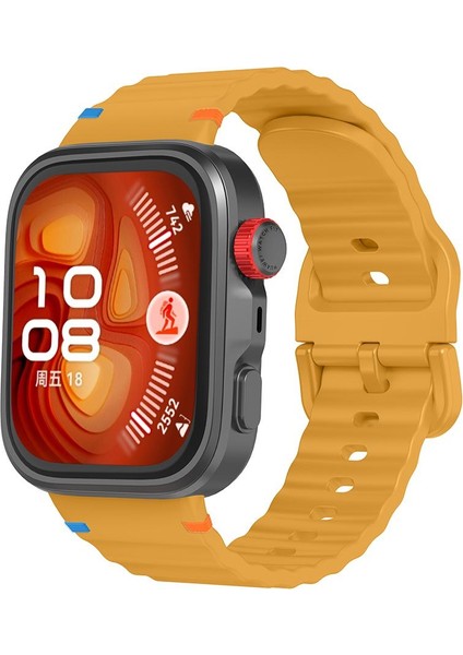 Huawei Watch Fit 4 Pro / Fit 4 / Fit 3 Için Silikon Kayış (Yurt Dışından)