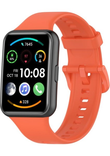 Huawei Watch Fit 2 Için Renkli Silikon Kayış (Yurt Dışından) fırsatları