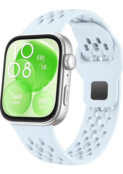 Huawei Watch Fit 4 / Fit 3 Için Silikon Saat Kayışı (Yurt Dışından)