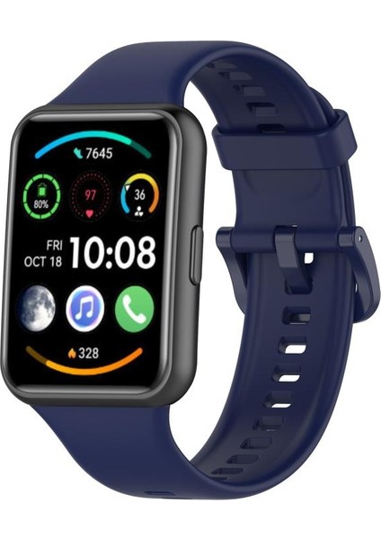 Huawei Watch Fit 2 Için Renkli Silikon Kayış (Yurt Dışından) fiyatları