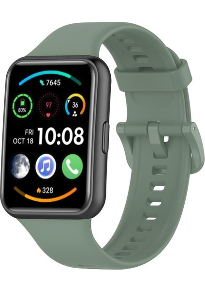 Huawei Watch Fit 2 için Renkli Silikon Kayış (Yurt Dışından) fiyatları