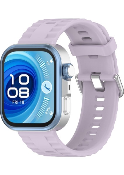 Huawei Watch Fit4 Pro / Fit4 / Fit3 Için Silikon Saat Kayışı (Yurt Dışından)