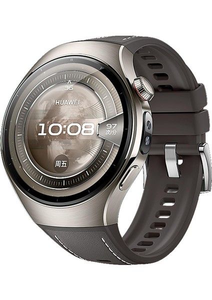 Huawei Watch 5 42MM Için Silikon Saat Kayışı (Yurt Dışından)