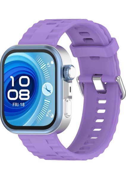 Huawei Watch Fit4 Pro / Fit4 / Fit3 Için Silikon Saat Kayışı (Yurt Dışından)