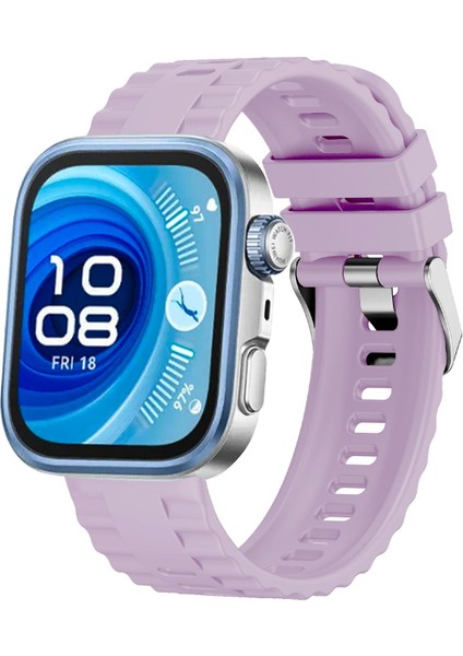 Huawei Watch Fit4 / Fit4 Pro / Fit3 Için Silikon Saat Kayışı (Yurt Dışından)