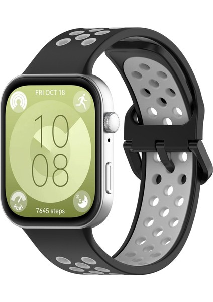 Huawei Watch Fit 4 Pro / Fit 4 / Fit 3 Için Silikon Kayış (Yurt Dışından)