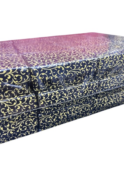 Karton Sünger Siyah Gold Çizgili Renk 8/6 cm 48 Adet Üçlü Set Takı Kutusu modelleri