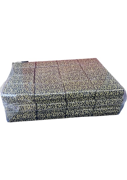 Karton Sünger Siyah Gold Çizgili Renk 8/6 cm 48 Adet Üçlü Set Takı Kutusu indirimleri