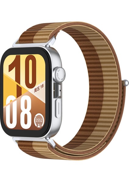 Huawei Watch Fit 4 / Fit 4 Pro / Fit 3 Için Naylon Saat Kayışı (Yurt Dışından)