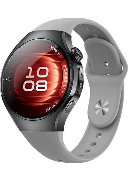 Huawei Watch 5 46MM Için Silikon Saat Kayışı (Yurt Dışından)