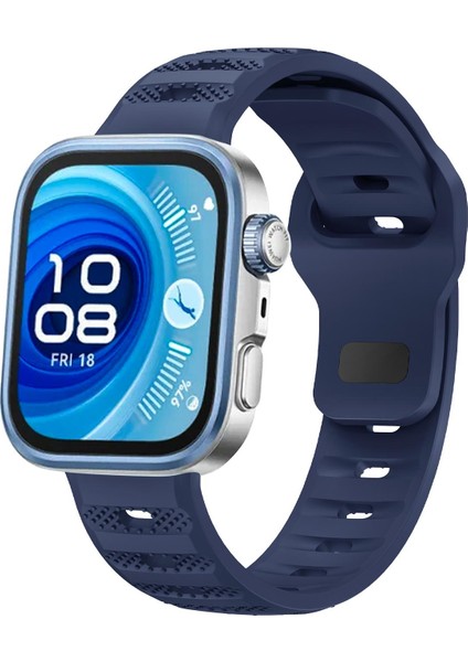 Huawei Watch Fit 4 / Fit 4 Pro / Fit 3 Için Silikon Kayış (Yurt Dışından)