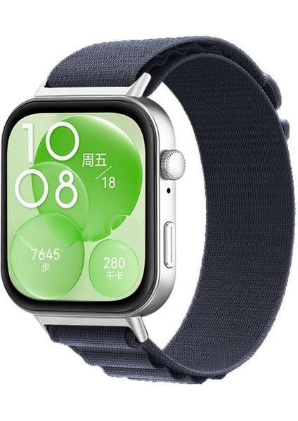 Huawei Watch Fit3 / Fit4 / Fit4 Pro Için Naylon Döngü Kayışı (Yurt Dışından)