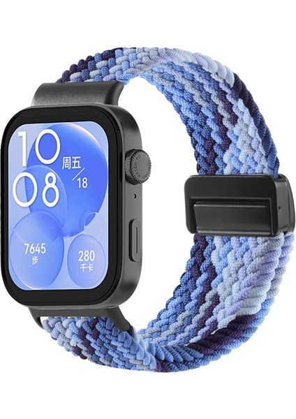 Huawei Watch Fit 4 / Fit4 Pro / Fit3 Için Örgü Saat Kayışı (Yurt Dışından)