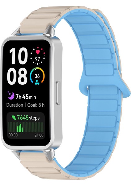 Huawei Band 10 / 9 / 8 Için Silikon Saat Kayışı (Yurt Dışından)