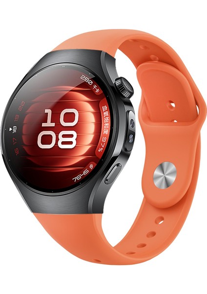 Huawei Watch 5 42MM Için Silikon Saat Kayışı (Yurt Dışından)
