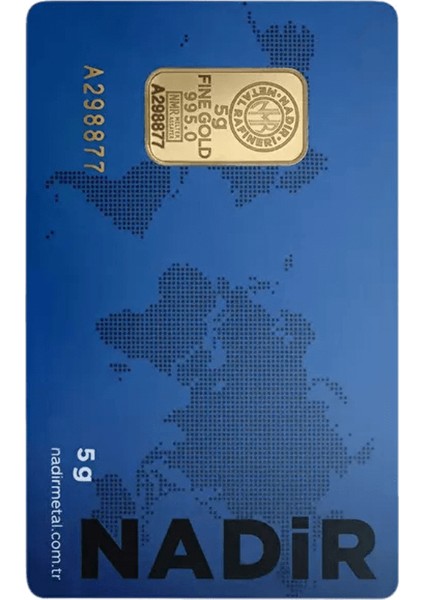 Nadirgold 5 gr Külçe Altın