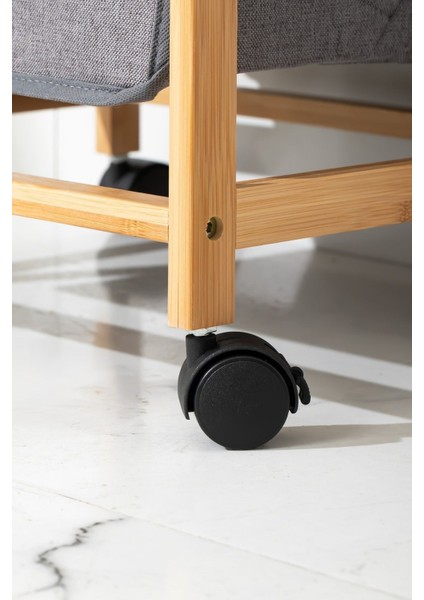 Bambu 2 Çekmeceli Çok Amaçlı Banyo Düzenleyici Çamaşır Sepeti Organizer fırsatları