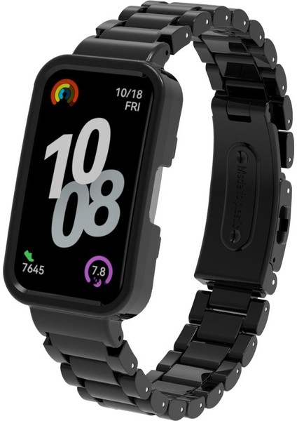 Huawei Band 8 / 9 / 10 Için Üç Boncuklu Plastik Kayış (Yurt Dışından)