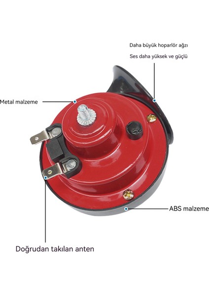 12V Salyangoz Trompet 300DB Trompet (Yurt Dışından) modelleri