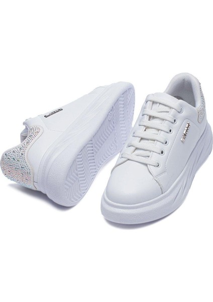 Kadın Günlük Taş Aksesuarlı Ortopedik Kaymaz Kırılmaz Taban Konforlu Ortopedik Sneakers Yürüyüş Spor modelleri