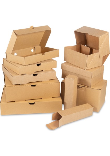 E Ticaret Kutusu 21*18,5*3,5 cm 50ADET indirimleri