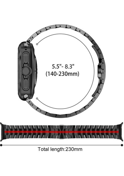 Samsung Galaxy Watch8 / 8 Classic Için Metal Saat Kayışı (Yurt Dışından) modelleri